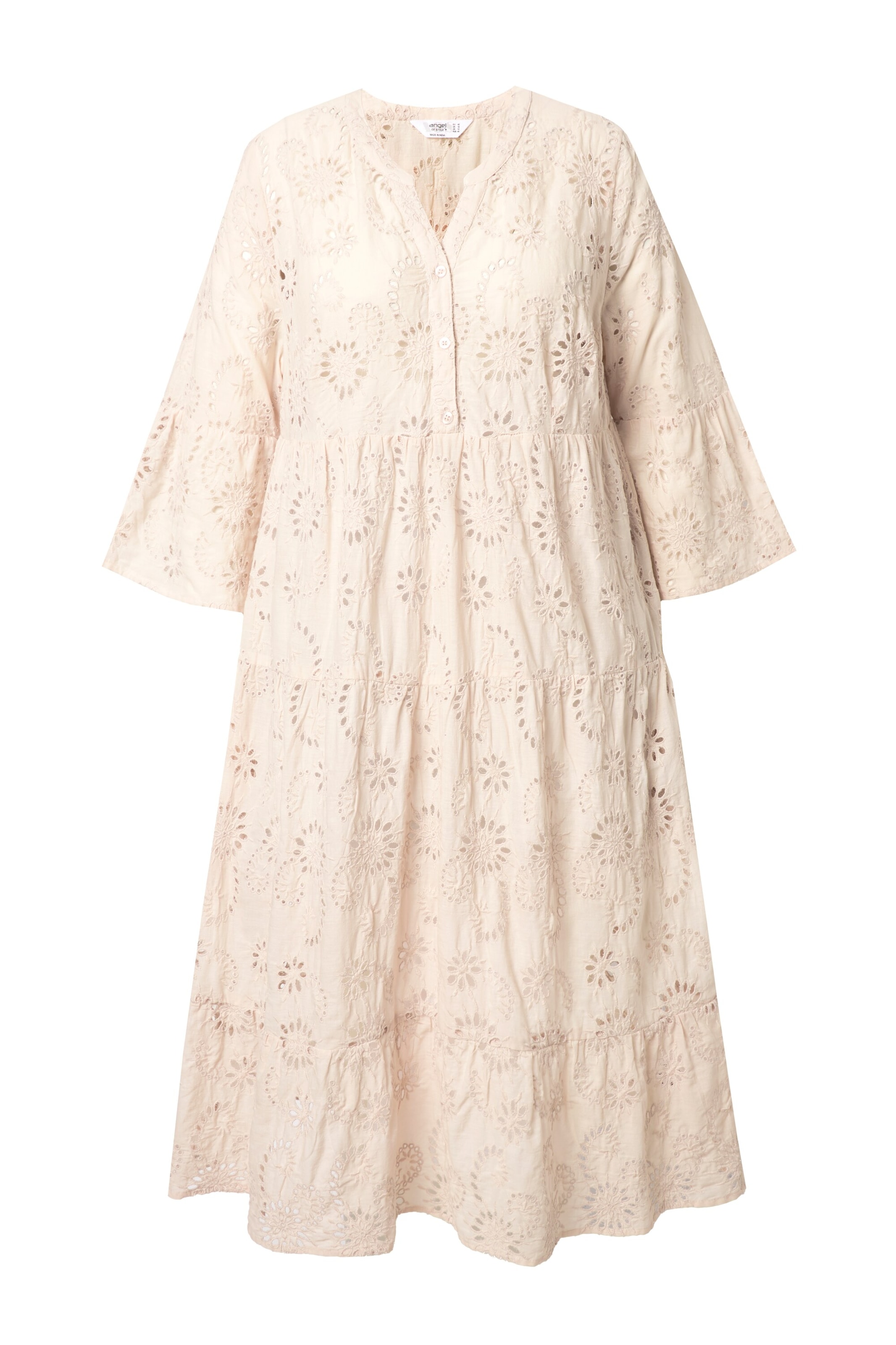 Angel of Style Jurk in Beige: voorkant