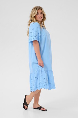 KAFFE CURVE Kleid 'KCLouisia' in Blau