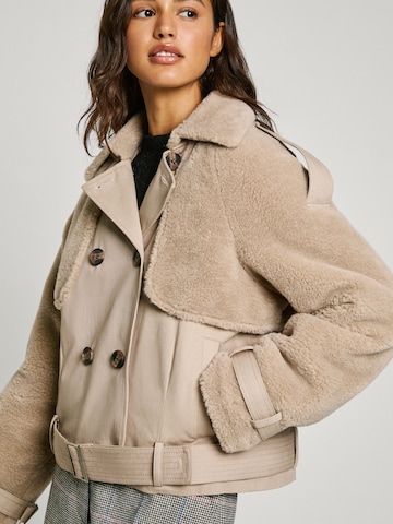 Pepe Jeans Between-Season Jacket 'Fiona' in Beige