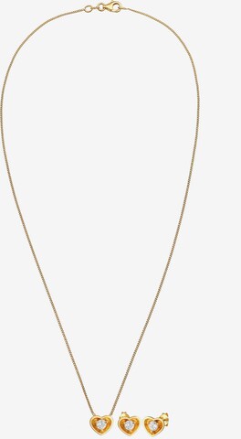 ELLI Sieraden set in Goud: voorkant