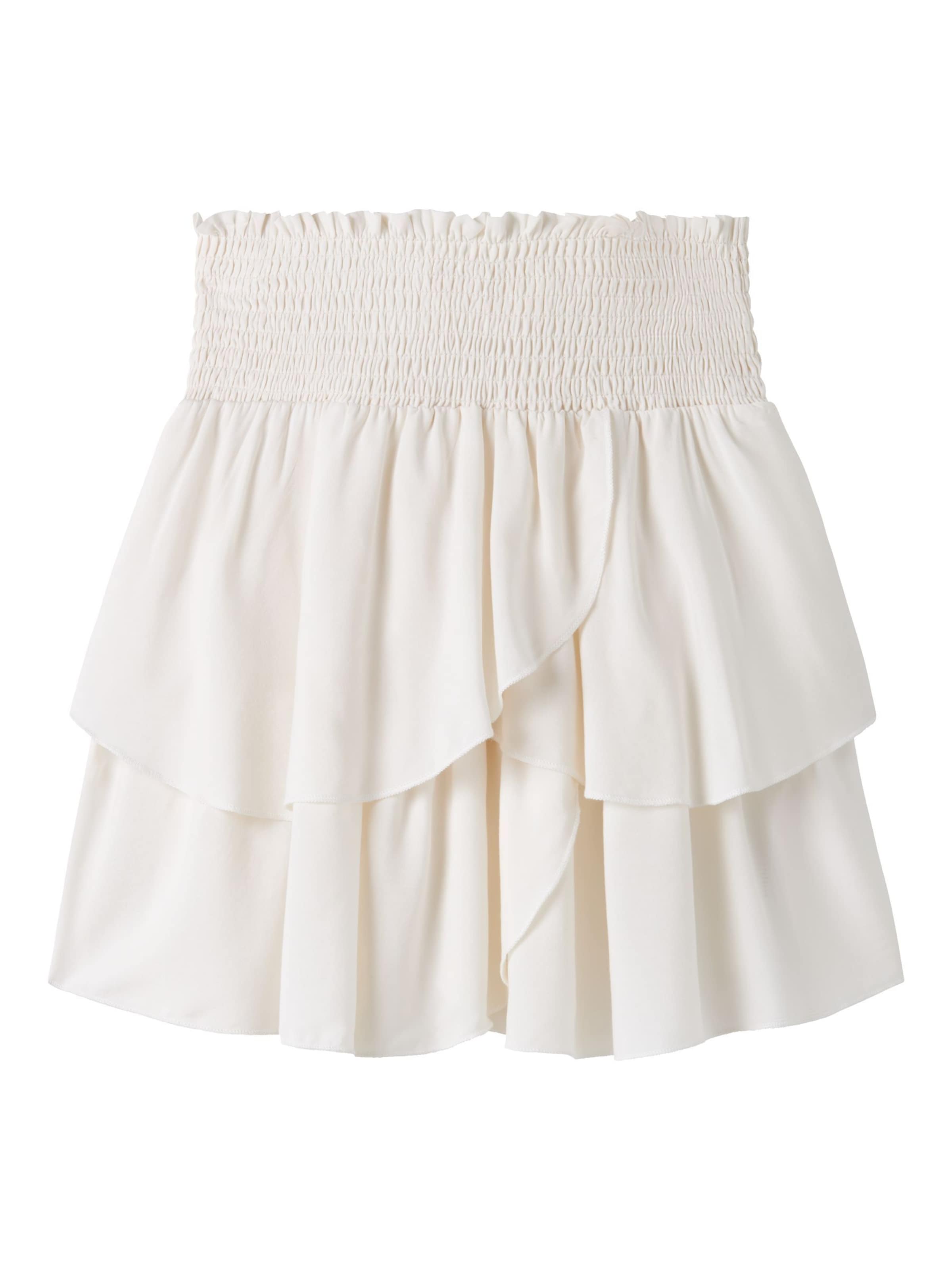 Jupe LMTD en blanc : devant