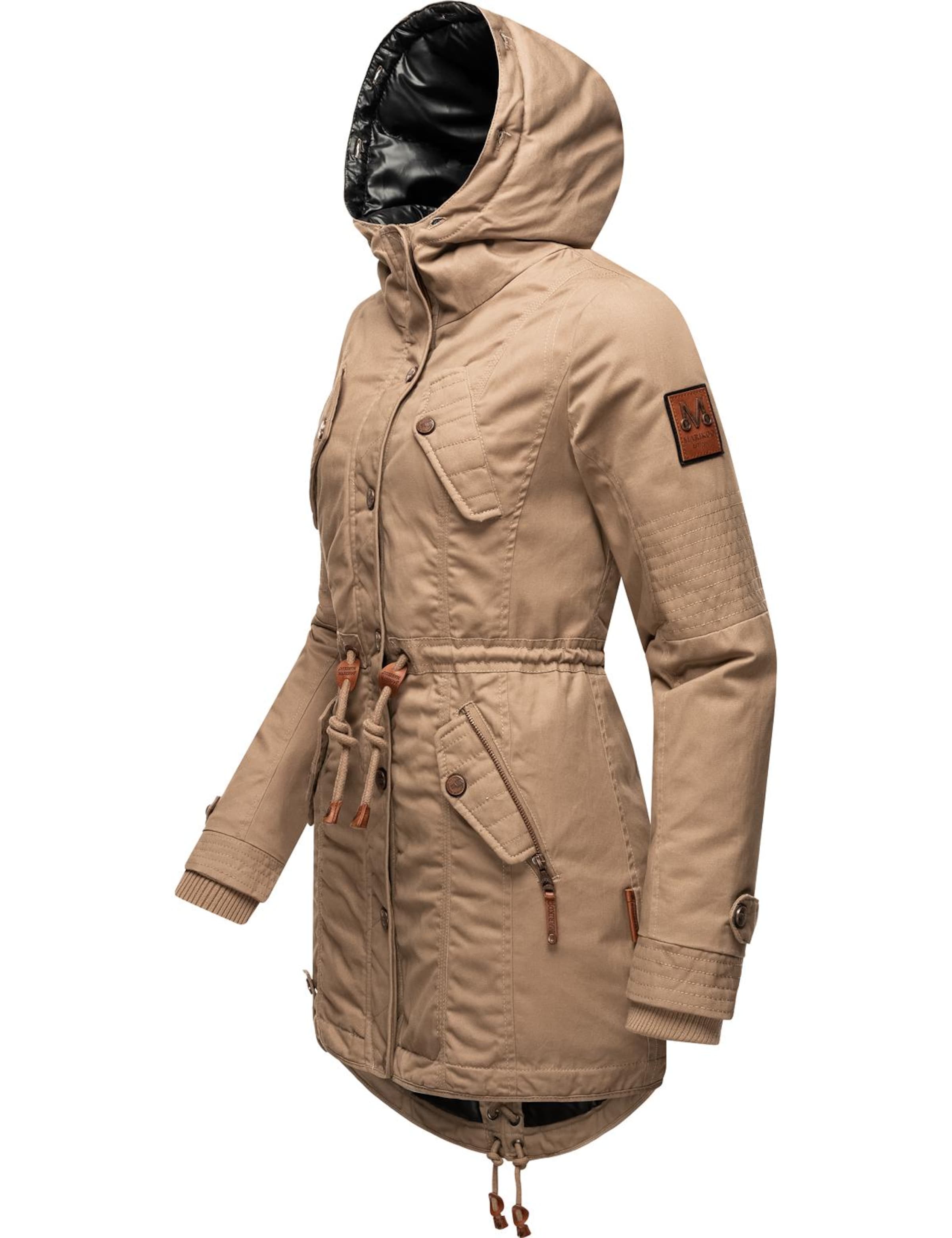 MARIKOO Zimná parka 'La Viva' - Béžová