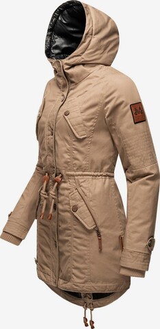 MARIKOO Winter Parka 'La Viva' in Beige