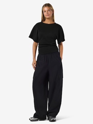 Noisy may - Camiseta 'NMAbbi' en negro