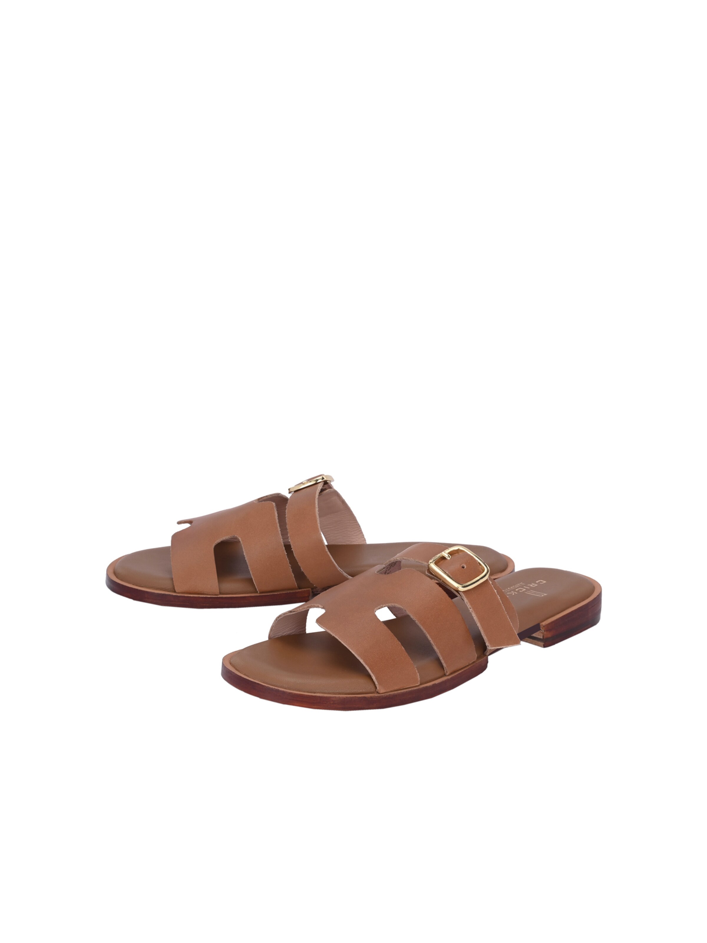 Crickit Sandalen met riem 'ODETTE' in Bruin