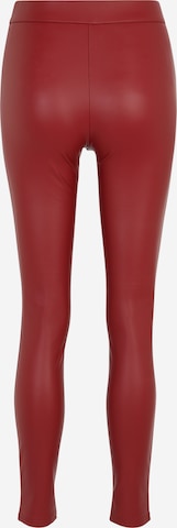 Pieces Petite - Regular Leggings 'SALLIE' em vermelho