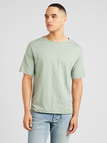 ABOUT YOU Shirt 'Felix' in Groen: voorkant