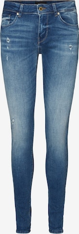 Coupe slim Jean 'Lux' VERO MODA en bleu : devant