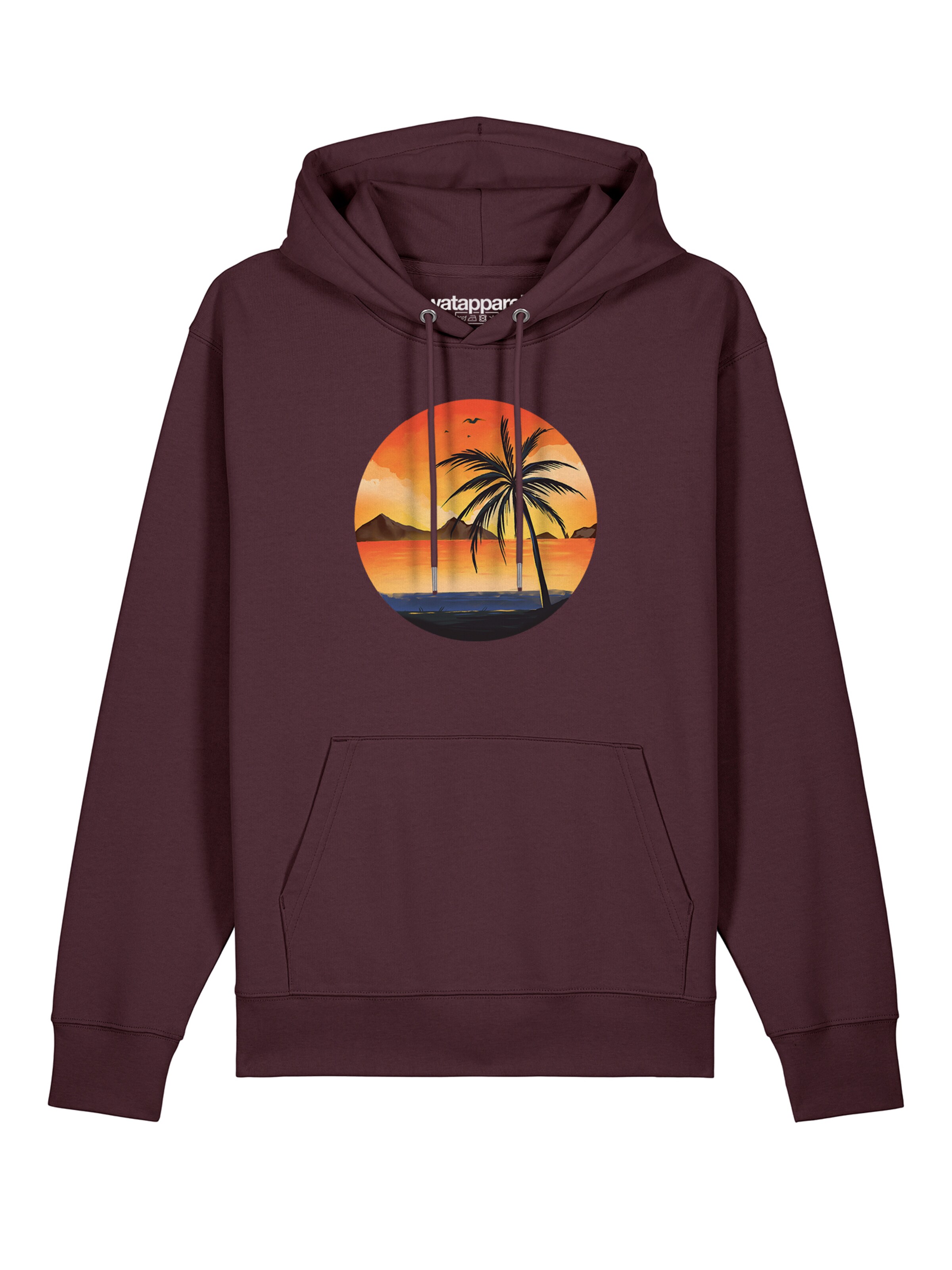 Watapparel Sweatshirt in Rot: Vorderseite