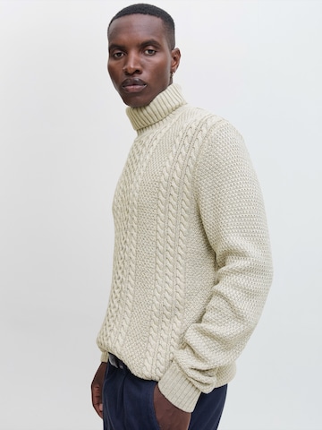 JACK & JONES Sweater 'JJPAUL' in White