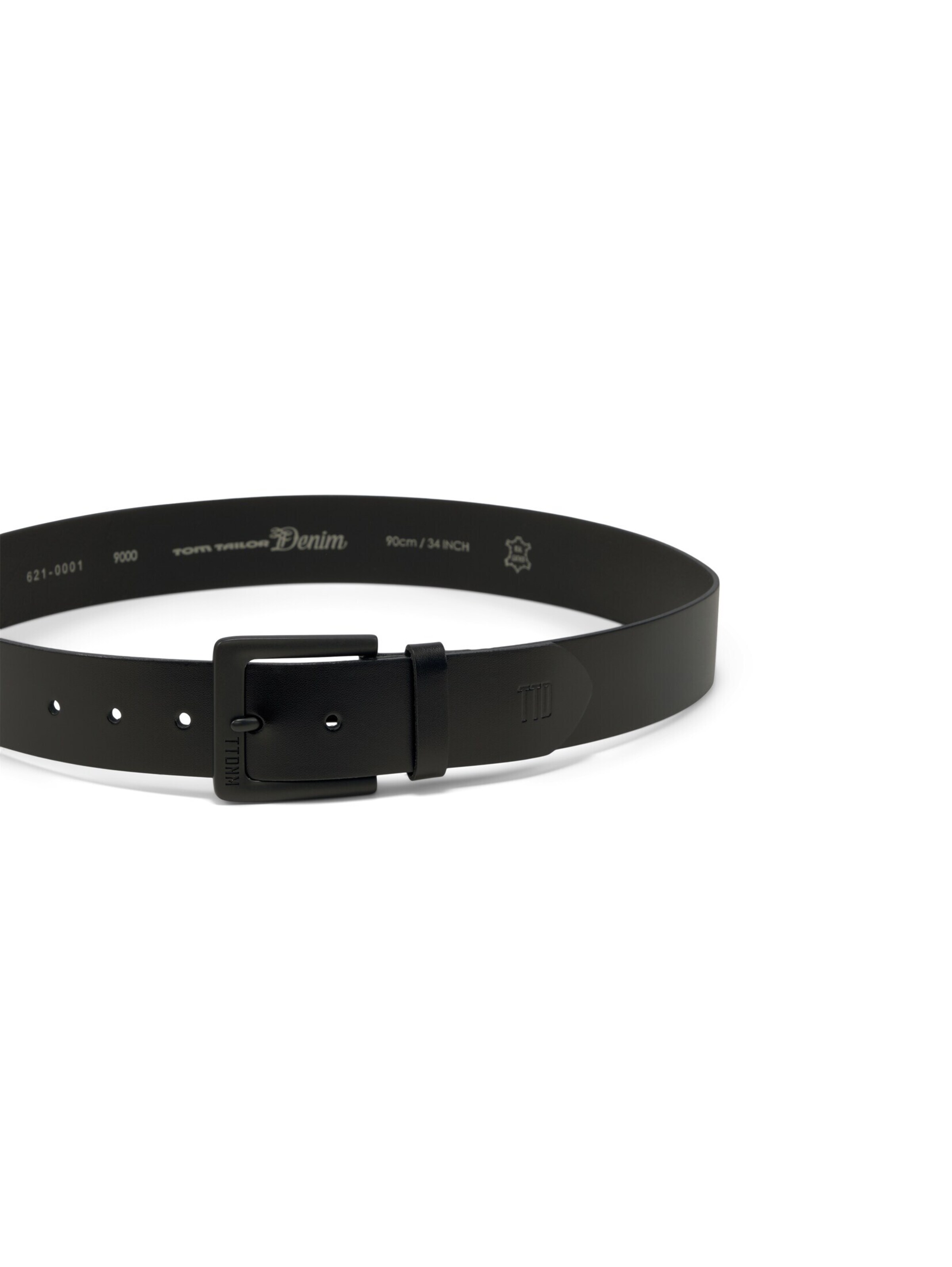 TOM TAILOR Bælte i sort