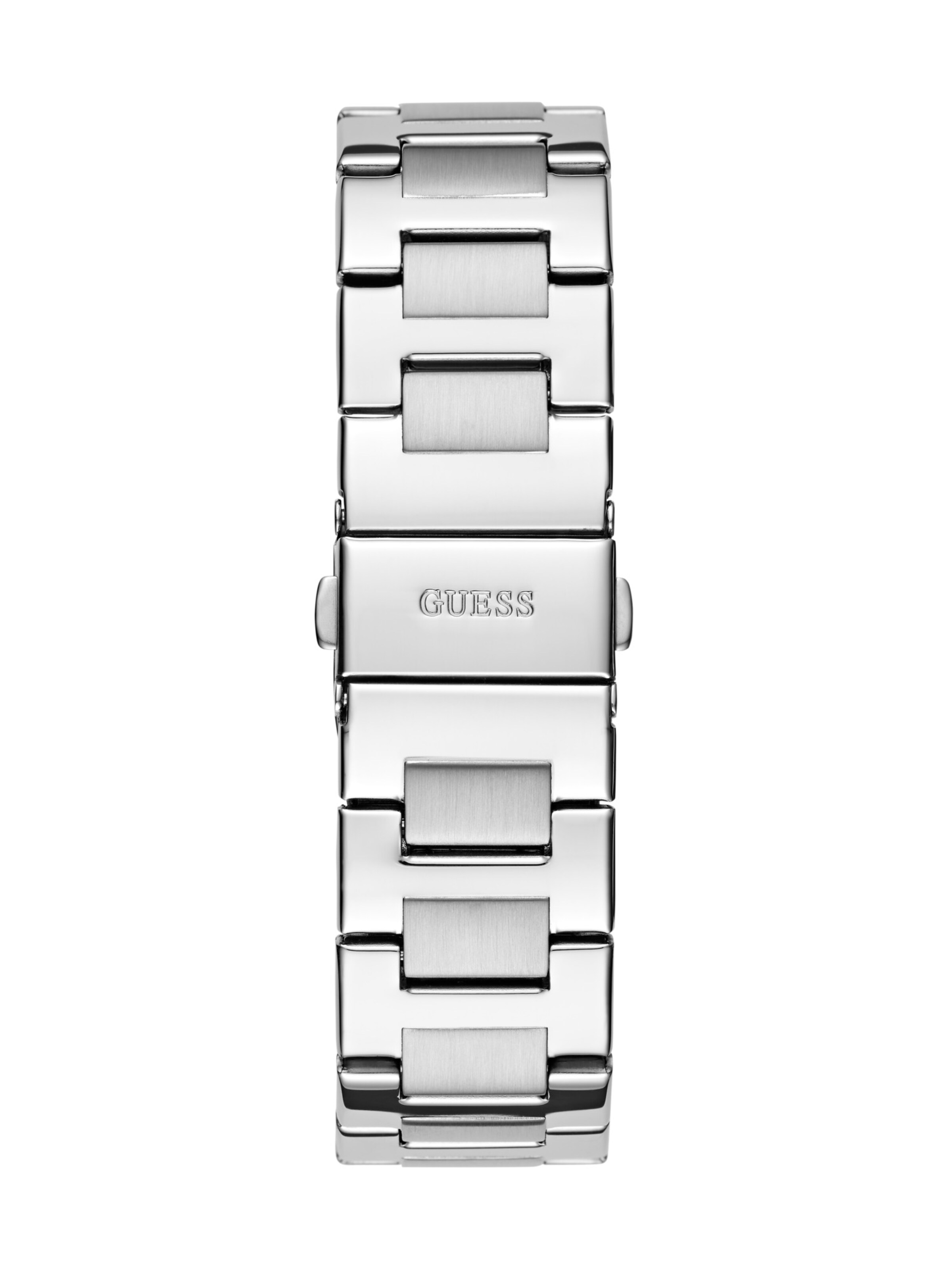 GUESS Analoog horloge 'Equality' in Zilver