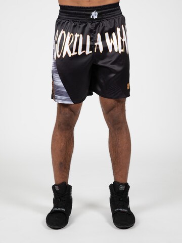 regular Pantaloni sportivi 'Clayton' di Gorilla Wear in nero: frontale