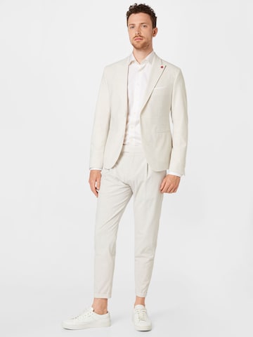 ETON Slim fit Zakelijk overhemd in Beige