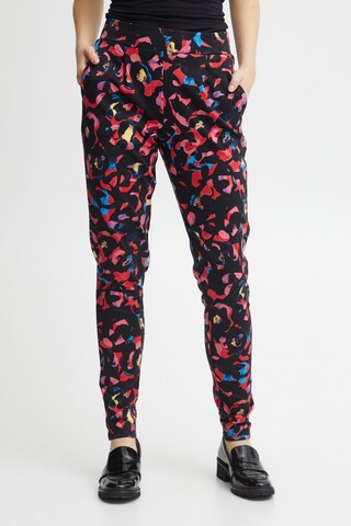 ICHI Slim fit Pants 'Kate' in Mixed colors: front