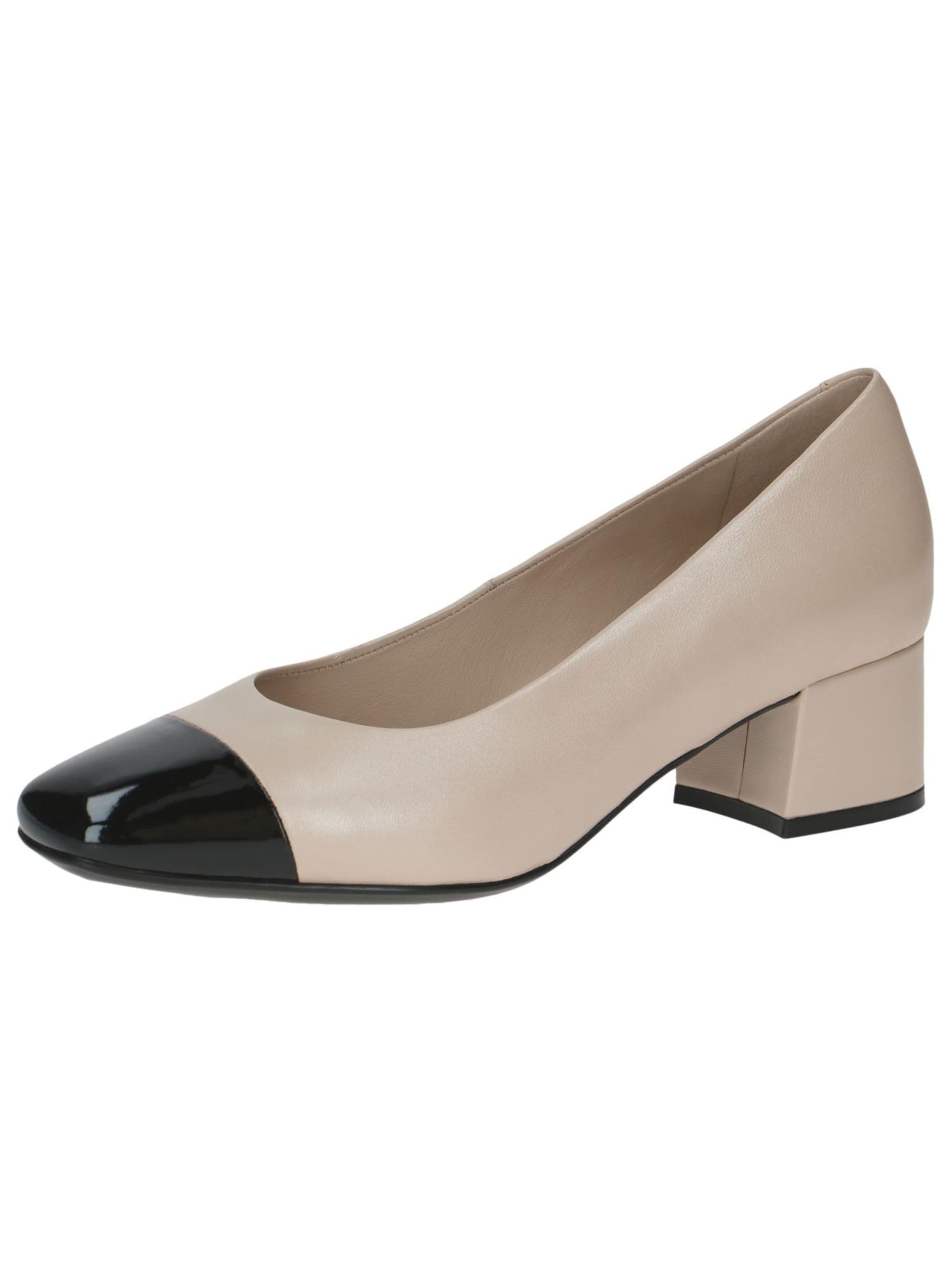 CAPRICE Pumps 'Nina' in Beige: voorkant