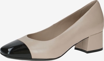 Escarpins 'Nina' CAPRICE en beige : devant