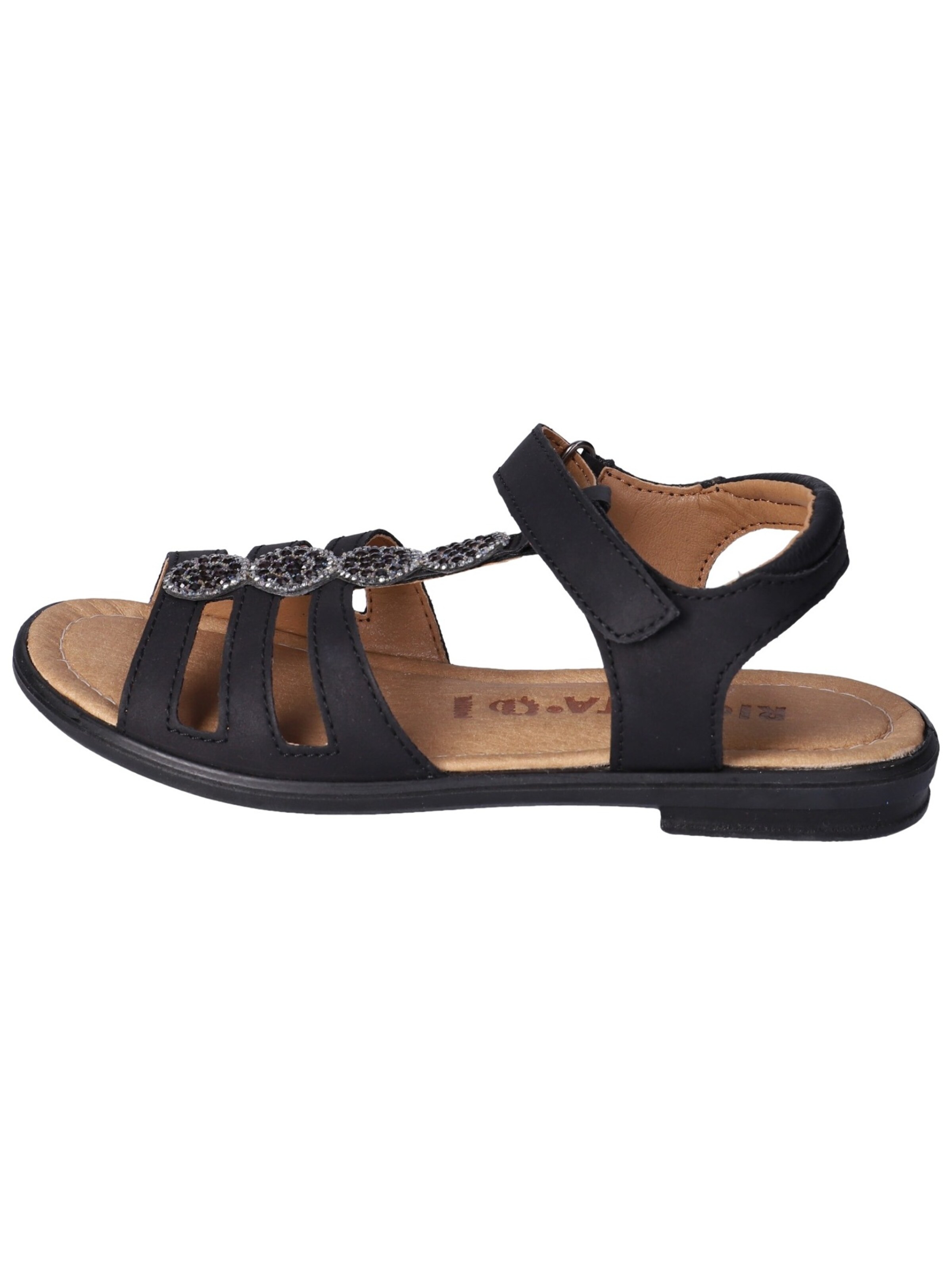 RICOSTA Sandalen 'Ana' in Zwart