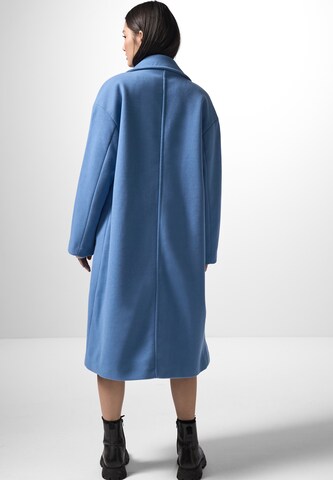 Street One Studio Oversized Revers-Mantel in Blau