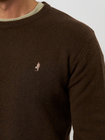 MCS Pullover ' Adrian ' i brun