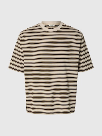 SELECTED T-Shirt in Beige