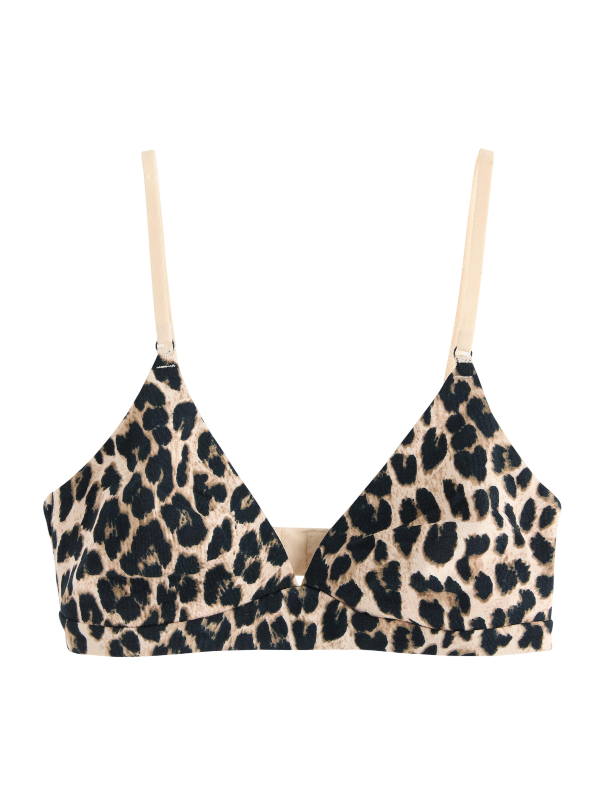 brūns Lindex Trijstūra formas Krūšturis 'Carin': no priekšpuses