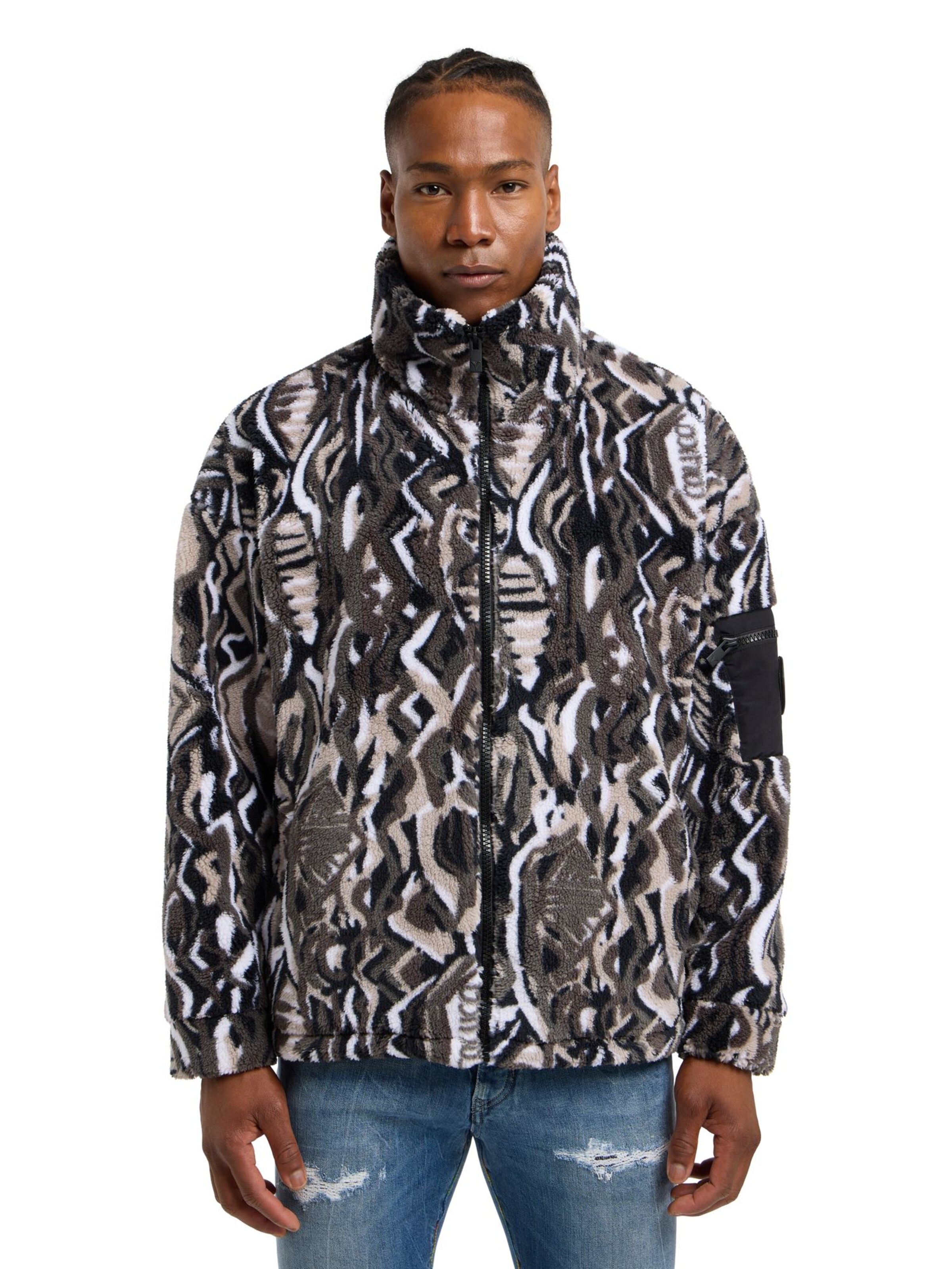 Veste mi-saison 'Dispoto' Carlo Colucci en noir : devant