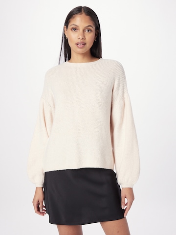 Thought Sweater 'Ilianna' in White: front