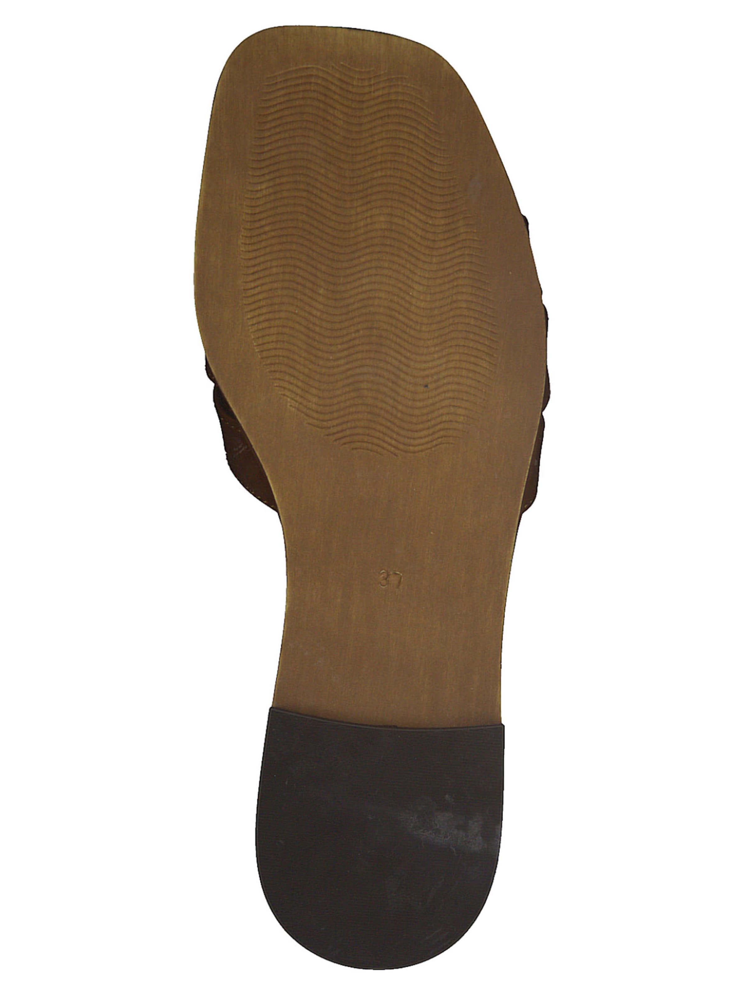 MARCO TOZZI Muiltjes 'Woms Slides' in Bruin