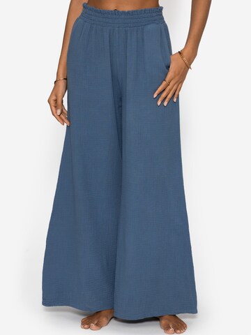 SASSYCLASSY Loosefit Hose‌ in Blau: Vorderseite
