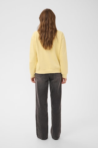 Kaffe - Sweatshirt em amarelo
