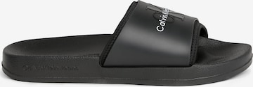 Calvin Klein Jeans Pantolette in Schwarz