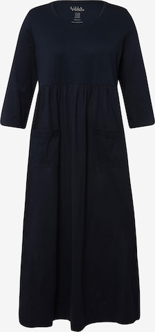 Robe Ulla Popken en bleu : devant