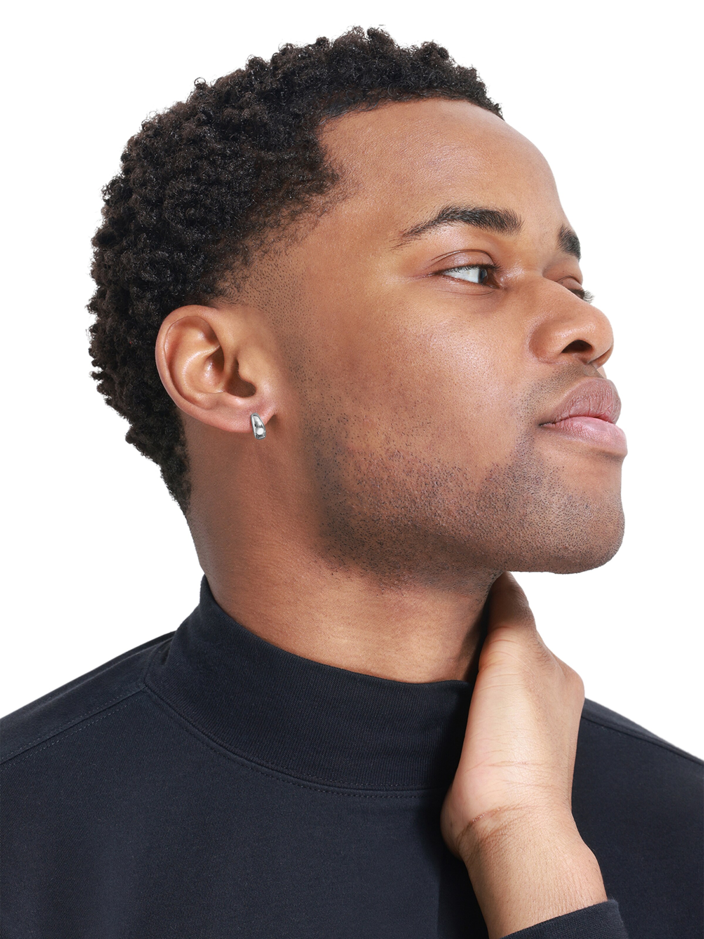 Heideman Ohrschmuck 'Connor' in Silber: Vorderseite