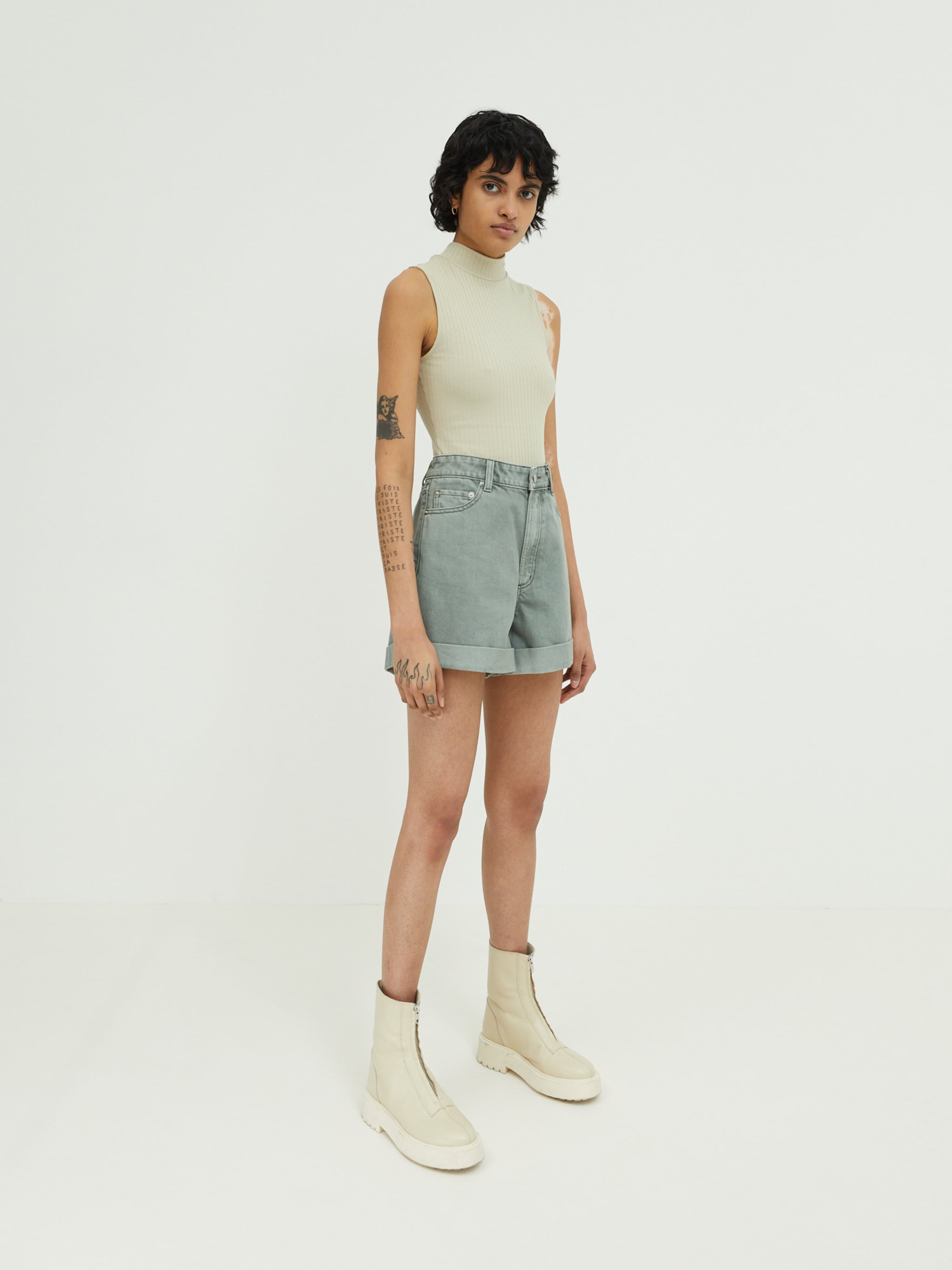 EDITED Producten Jeans 'Amy' Groen