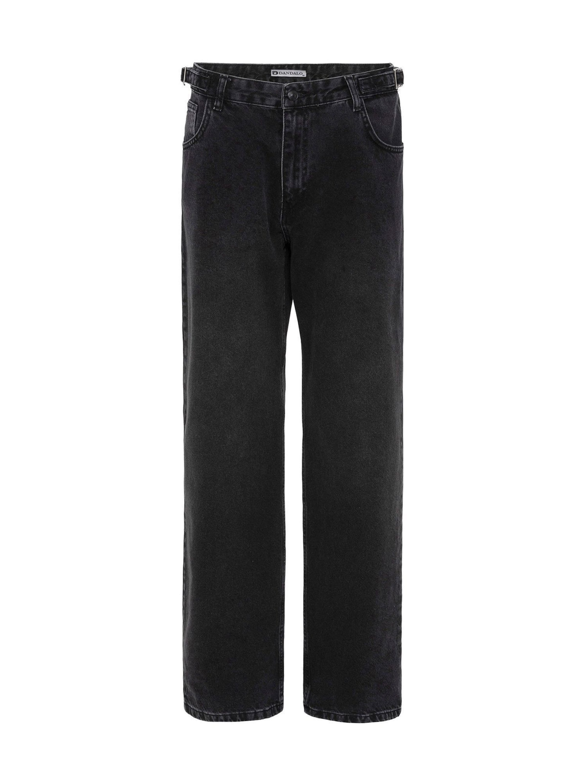 Dandalo Loosefit Farmer - fekete: elől