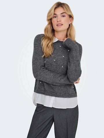ONLY - Jersey 'ONLDOLLY' en gris