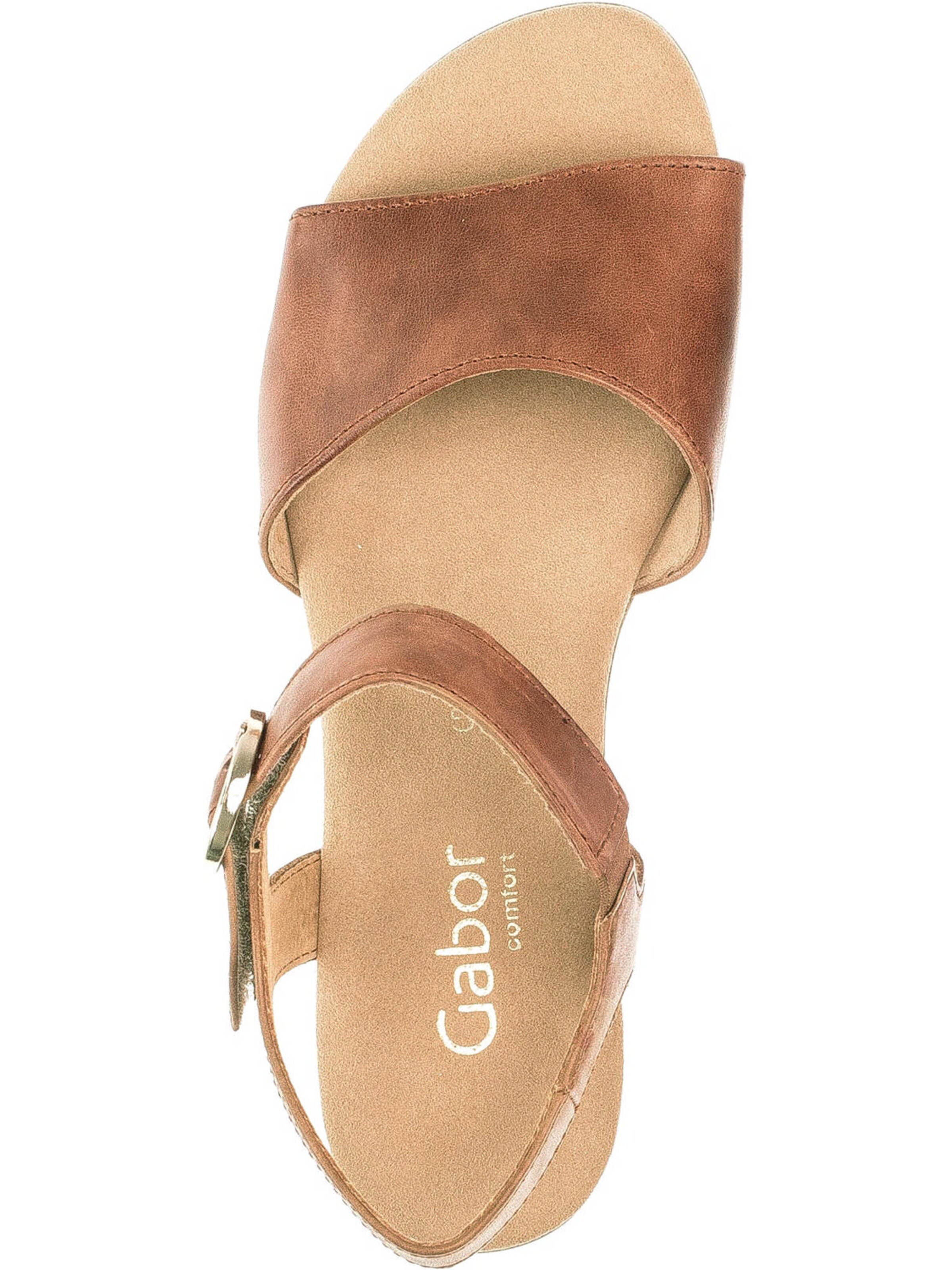 GABOR Sandale in Braun