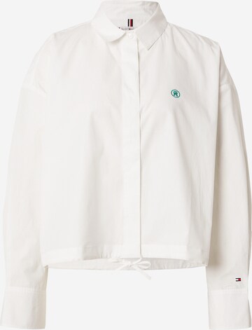 TOMMY HILFIGER Blouse in White: front