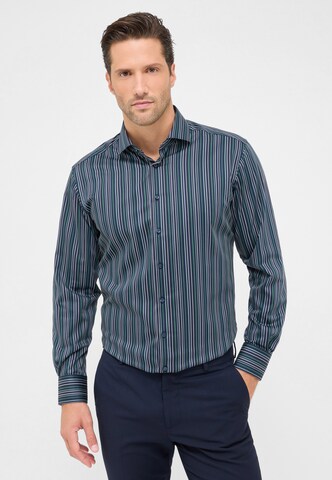 ETERNA Regular fit Button Up Shirt in Blue: front