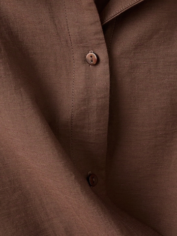 MANGO Blouse 'GALE' in Brown