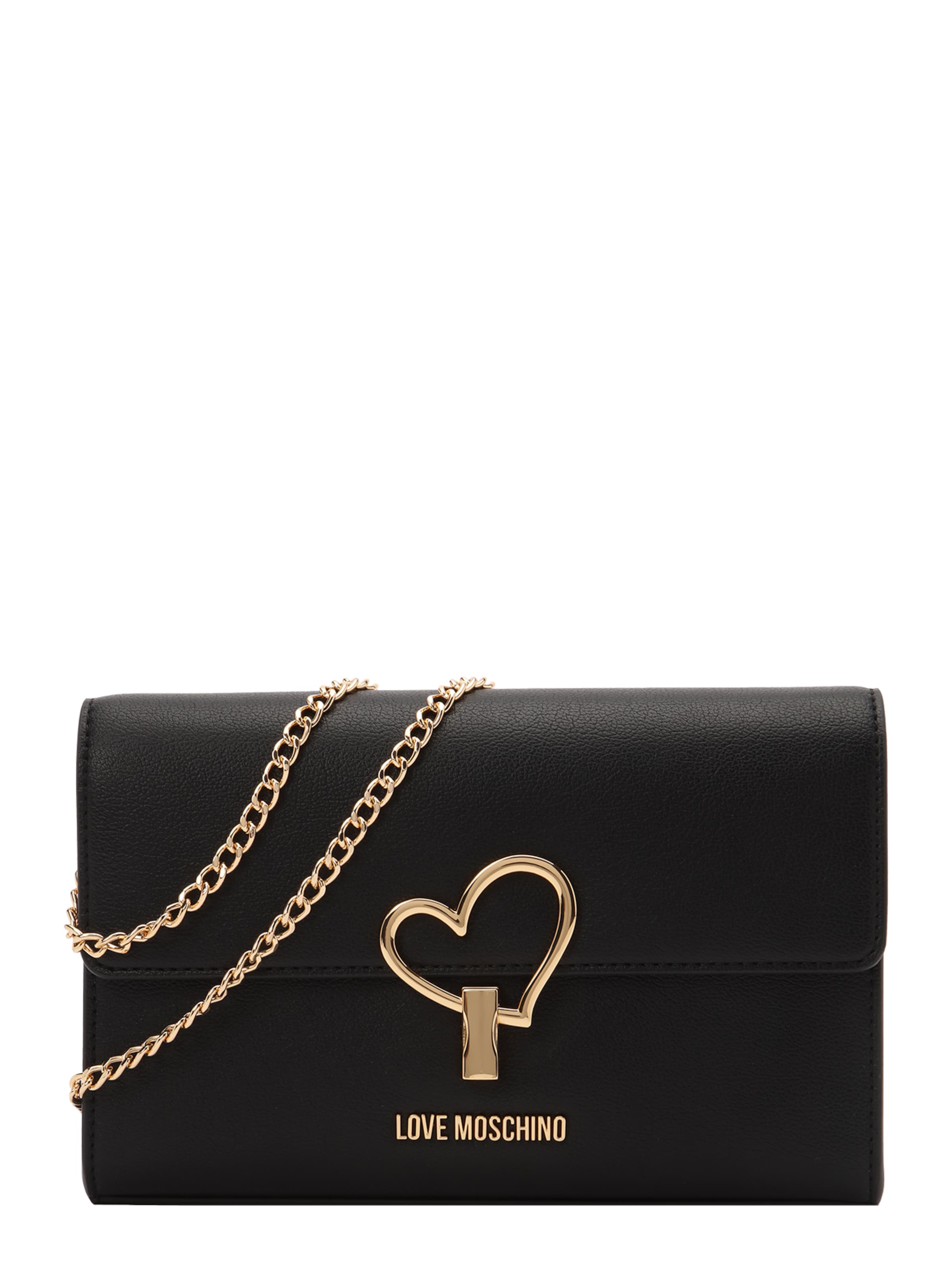 Love Moschino Schoudertas in Zwart: voorkant