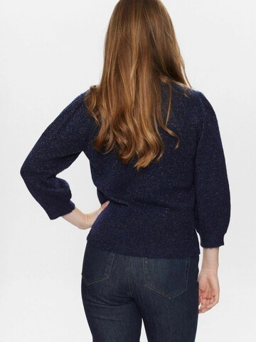 NÜMPH Trui 'Rietta' in Blauw