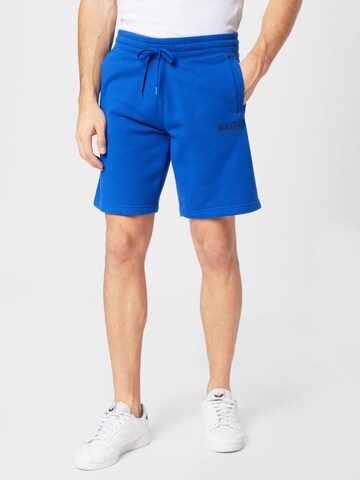 HOLLISTER Normalny krój Spodnie w kolorze niebieski: przód