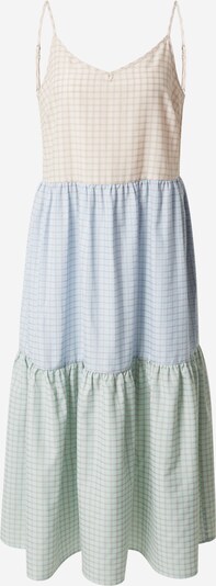 NÜMPH Ljetna haljina 'CASSINE' u sivkasto plava / svijetloplava / siva / pastelno zelena / roza, Pregled proizvoda