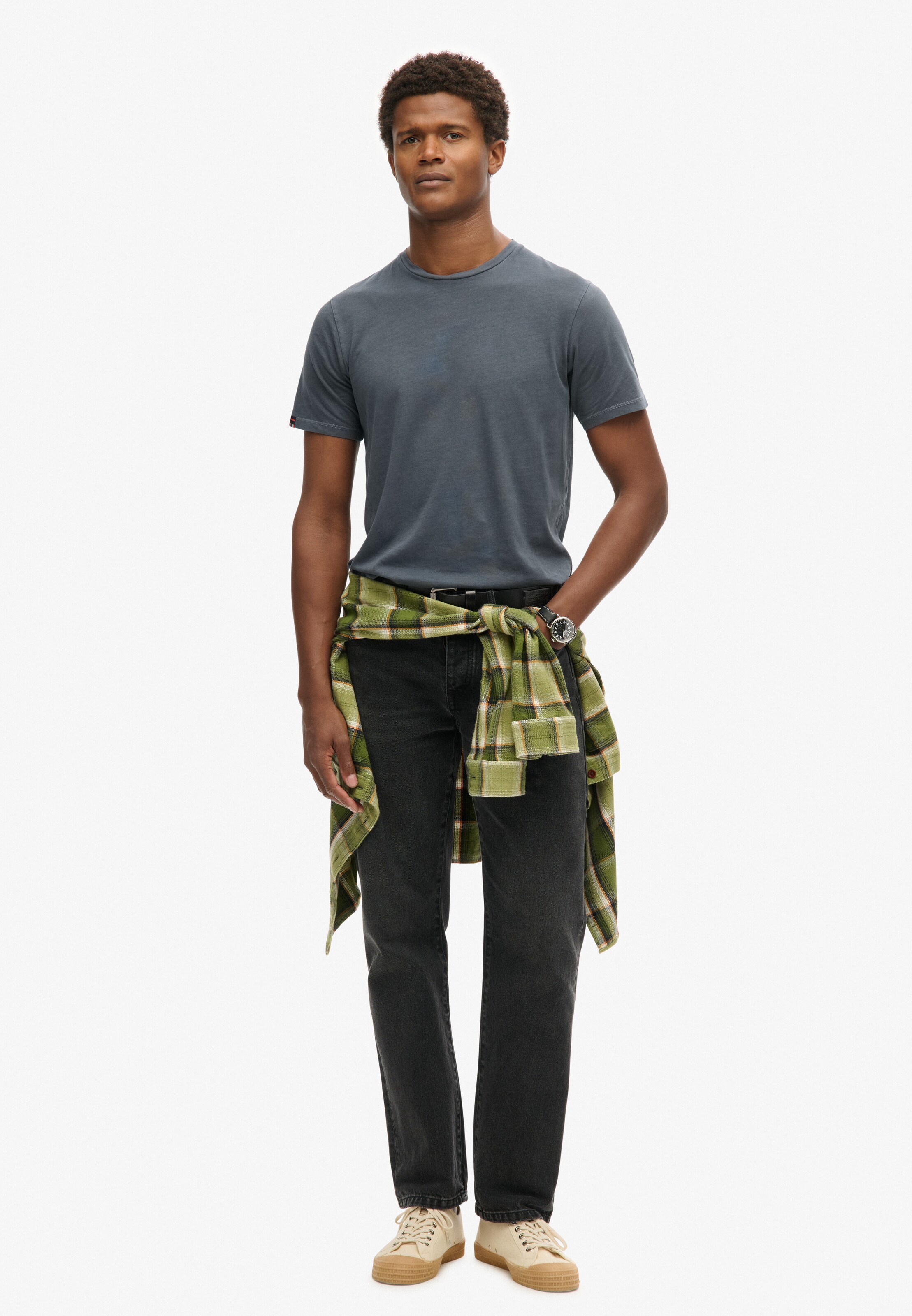 T-Shirt 'Essential' Superdry & Co en bleu