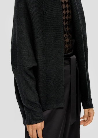 s.Oliver BLACK LABEL Knit Cardigan in Black
