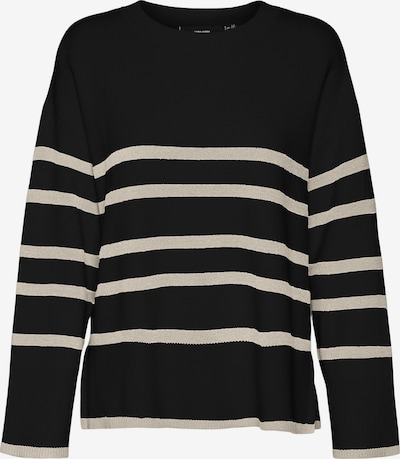 VERO MODA Sweater 'Saba' in Cream / Black, Item view