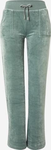 Juicy Couture Kalhoty – zelená: přední strana