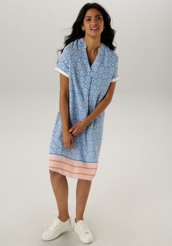 Aniston SELECTED Sommerkleid in Blau